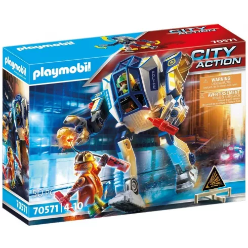 Playmobil 70571 Rendőrrobot bevetésen