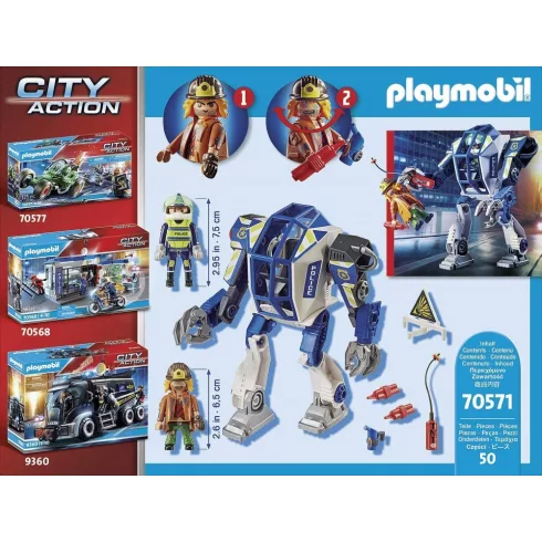 Playmobil 70571 Rendőrrobot bevetésen
