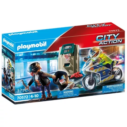 Playmobil 70572 Motoros rendőr bevetésen