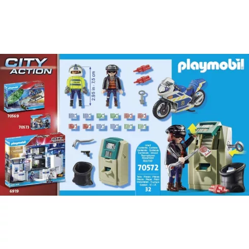 Playmobil 70572 Motoros rendőr bevetésen
