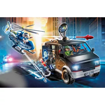 Playmobil 70575 Rendőrségi helikopter autós üldözése