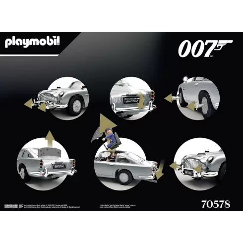 Playmobil 70578 Aston Martin DB5 - James Bond Goldfinger kiadás