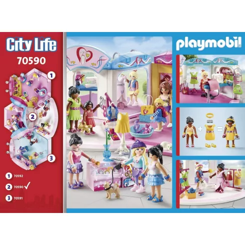 Playmobil 70590 Divattervező üzlet