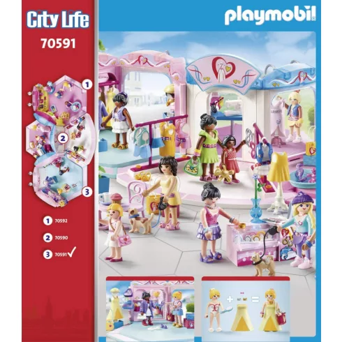 Playmobil 70591 Divatüzlet