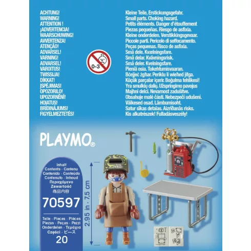 Playmobil 70597 Hegesztőmunkás felszereléssel
