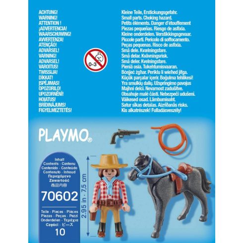 Playmobil 70602 Western lovas cowgirl