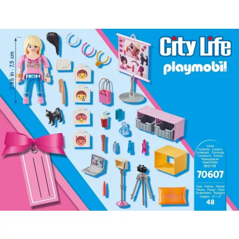 Playmobil 70607 Influencer ajándékszett