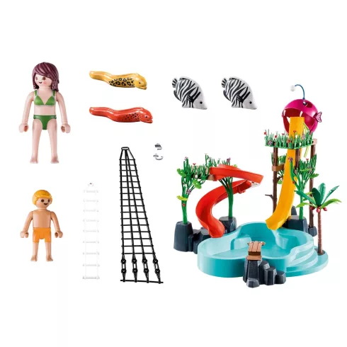 Playmobil 70609 Aquapark csúszdával