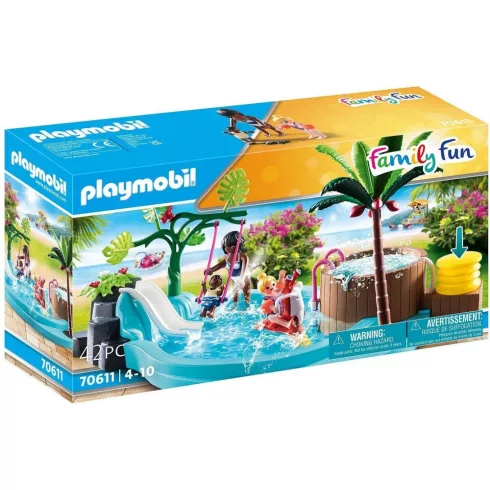 Playmobil 70611 Gyerekmedence pezsgőfürdővel