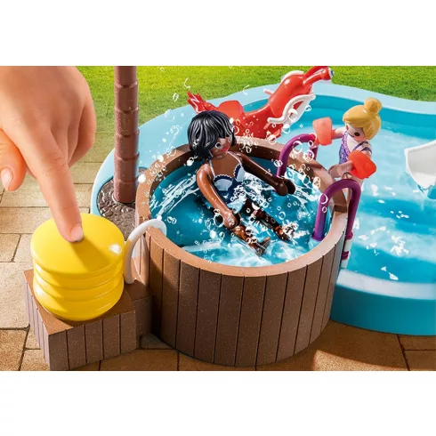 Playmobil 70611 Gyerekmedence pezsgőfürdővel