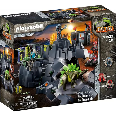 Playmobil 70623 Dínó csata: Dínó szikla
