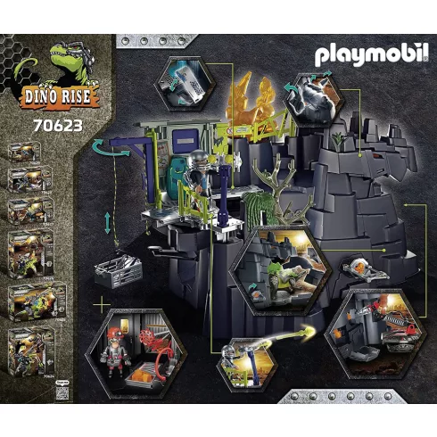 Playmobil 70623 Dínó csata: Dínó szikla