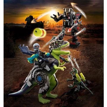 Playmobil 70624 Dínó csata: T-Rex és harci robot