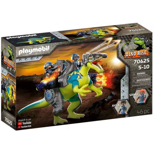 Playmobil 70625 Dínó csata: Felfegyverzett Spinosaurus