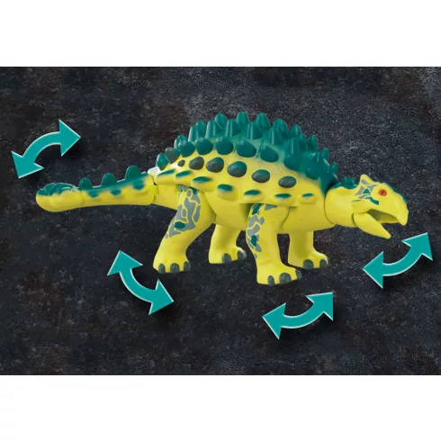 Playmobil 70626 Dínó csata: Euoplocephalus és harci robot