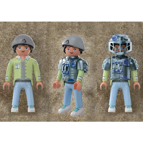 Playmobil 70626 Dínó csata: Euoplocephalus és harci robot