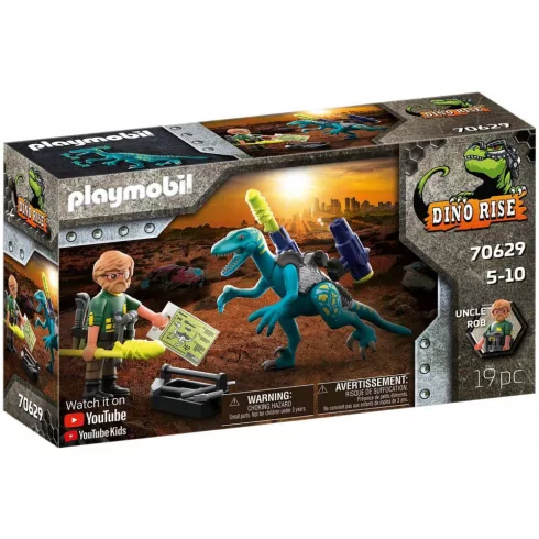 Playmobil 70629 Dínó csata: Harci Deinonychus 
