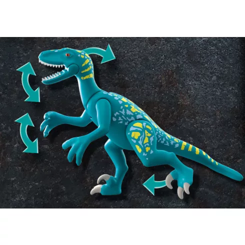 Playmobil 70629 Dínó csata: Harci Deinonychus 
