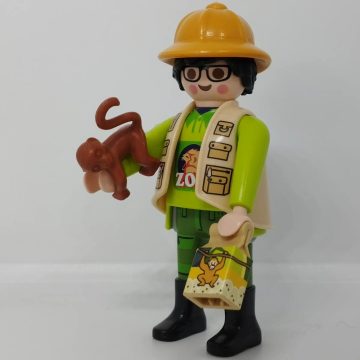   Playmobil 70638 Állatkerti gondozó zsákbamacska figura 23. sorozat (fiúknak)