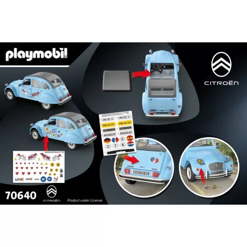 Playmobil 70640 Citroën 2CV autó