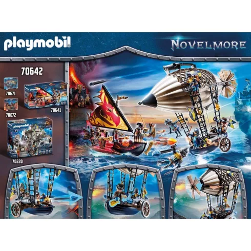 Playmobil 70642 Novelmore harci léghajója