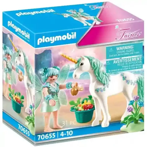 Playmobil 70655 Unikornis gondozó tündérrel
