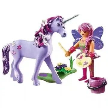 Playmobil 70657 Unikornis díszítő tündérrel