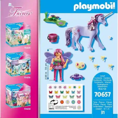 Playmobil 70657 Unikornis díszítő tündérrel