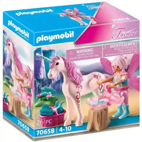 Playmobil 70658 Unikornis ápoló tündérrel