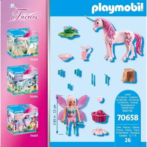 Playmobil 70658 Unikornis ápoló tündérrel