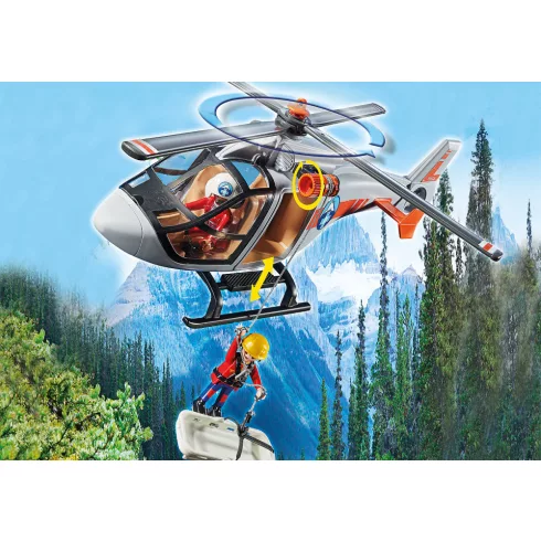 Playmobil 70663 Helikopteres mentőakció a kanyonban
