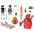 Playmobil 70666 Naruto - Sasuke vs. Itachi harca