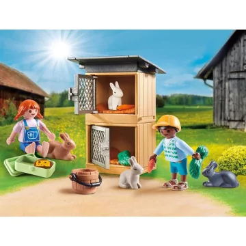 Playmobil 70675 Nyúlfarm ajándékszett