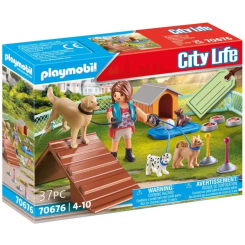 Playmobil 70676 Kutyaiskola ajándékszett