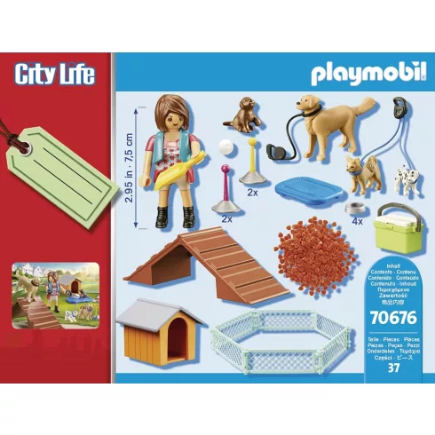 Playmobil 70676 Kutyaiskola ajándékszett