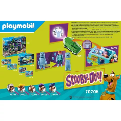 Playmobil 70706 SCOOBY-DOO! - A Hószellem-kaland