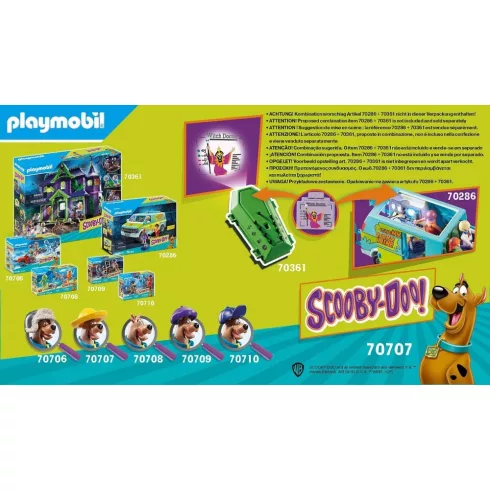 Playmobil 70707 SCOOBY-DOO! - A Sámán-kaland