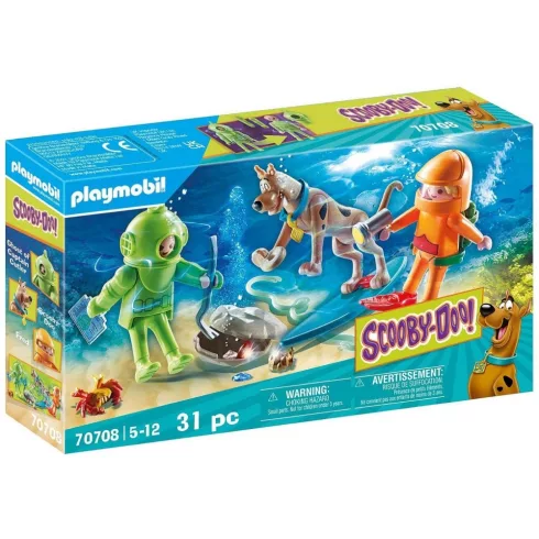 Playmobil 70708 SCOOBY-DOO! - A Cutler kapitány szelleme kaland