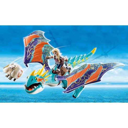 Playmobil 70728 Dragon Racing - Astrid és Viharbogár