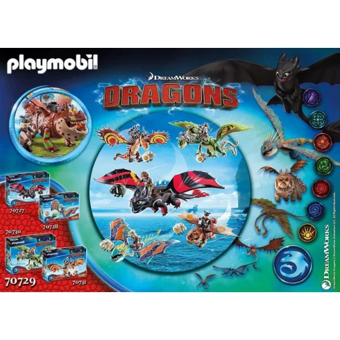 Playmobil 70729 Dragon Racing - Halvér és Bütyök