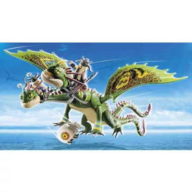   Playmobil 70730 Dragon Racing - Kőfej és Fafej Töffel és Böffel