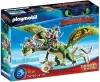 Playmobil 70730 Dragon Racing - Kőfej és Fafej Töffel és Böffel