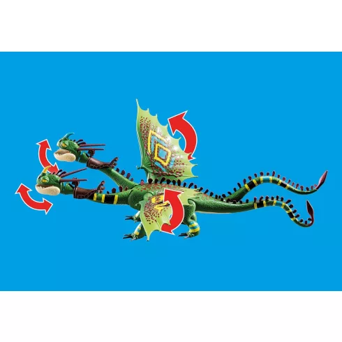 Playmobil 70730 Dragon Racing - Kőfej és Fafej Töffel és Böffel