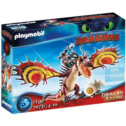 Playmobil 70731 Dragon Racing - Takonypóc és Kampó