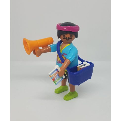 Playmobil 70732 Jegyárus zsákbamacska figura 21. sorozat (fiúknak)