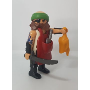   Playmobil 70732 Kalóz szakács zsákbamacska figura 21. sorozat (fiúknak)
