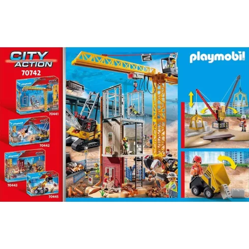 Playmobil 70742 Építkezés dömperrel