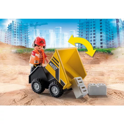 Playmobil 70742 Építkezés dömperrel