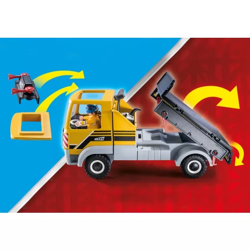 Playmobil 70742 Építkezés dömperrel