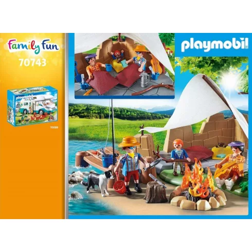 Playmobil 70743 Családi táborozás